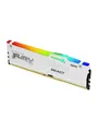 Produktbild: Kingston FURY Beast RGB DDR5-5600 - 32GB - CL40 - Single Channel (1 pcs) - Intel XMP - Weiß mit RGB