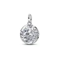 Produktbild: PANDORA ME Kirschblüte Medaillon-Charm aus Sterling Silber mit Zirkonia, Kompatibel Me und Moments, 794085C01