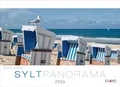 Produktbild: Sylt Panorama Postkartenkalender 2026 - Hans Jessel: Endlose Sandstrände und Dünen in einem Foto-Kalender zum Aufhängen. Jeden Monat eine Postkarte ... oder Verschicken. (Postkartenkalender Eiland)