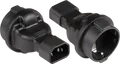 Produktbild: GC PA-1402S - Netzadapter, Kaltgerätestecker, Typ F, C14, schwarz