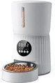 Produktbild: Futterautomat Katze 4L Portionskontrolle 1-6 Mahlzeiten pro Tag Weiß