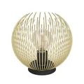 Produktbild: Moderne Tischlampe 1x40W/E27 IP20 Schwarz Gold