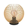 Produktbild: Eglo Tischlampe Kugel schwarz-gold E27, 60W, stilvolles Design