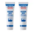 Produktbild: 2x LIQUI MOLY SILIKON-FETT TRANSPARENT 3312 Schloss Schiebedach Türschranier
