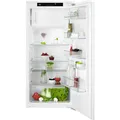 Produktbild: AEG Einbaukühlschrank 123cm mit 4-Sterne-Gefrierfach, Serie 5000 OptiSpace: 2x vielfach verstellbare & 1x teilbare Glasablage, großer Kühl- (167L) & Gefrierraum (14L), LCD-Display, Festtür, TSF5O12WDF