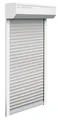 Produktbild: 39071 VorbaurollladenSet für Fenster, Rollladensystem Mini, 105 x 210 cm, wei...