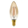 Produktbild: Eglo LED Filament Kerze 4W = 28W E14 Gold 300lm extra warmweiß 1700K DIMMBAR