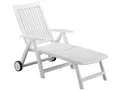 Produktbild: Gartenliege Roma 185 x 71 x 40,5 cm, weiß - B