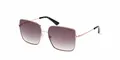 Produktbild: Guess GU7866 Shiny rose gold 60/16/140 Damen Sonnenbrillen