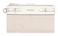 Produktbild: GUESS Geldbörse Melinda Logo SLG Double Zip Organizer Creme White Logo