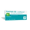 Produktbild: CETIRIZIN 10-1A Pharma Filmtabletten 20 St.