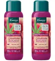 Produktbild: ✅ Kneipp Aroma-Pflegeschaumbad GLÜCKLICHE AUSZEIT Roter Mohn & Hanf 2x 400ml ✅