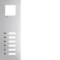 Produktbild: Hager RTQ106X Frontplatte Edelstahl