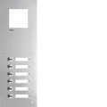 Produktbild: Hager Frontplatte intercom RTQ106X Klingeltableaus Frontplatte