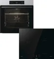 Produktbild: GORENJE Backofen-Set Pacific Backofen-Set Basic Induktion 2021, mit 1-fach-Teleskopauszug, Aqua Clean, Pizzafunktion mit 300 °C – perfekt für Pizza, Focaccia und mehr!