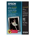 Produktbild: Epson C13S041943 Ultra Glossy Photopapier Inkjet 300g/m2 100 x 150 mm 50 Blatt Pack
