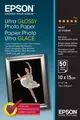 Produktbild: 50 Bl. 10x15cm Ultra Glossy Photo Paper 300g/qm (Epson C13S041943)