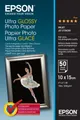 Produktbild: Epson Ultra Glossy Fotopapier - 10x15cm - 50 Blätter