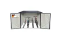 Produktbild: Albatros International Gerätehaus Premium Fahrradgarage wetterfest Fahrrad Garage, abschließbar, BxT: 203x229 cm, (203x229x162cm), verzinktes Metall in Anthrazit (RAL 7016) für bis zu 4 Fahrräder