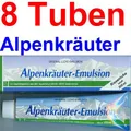 Produktbild: (19,00 EUR / 1Ltr.) LLOYD Alpenkräuter Emulsion 8 x 200 ml  Salbe  Salbe.