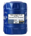 Produktbild: MANNOL MOTORÖL 4T PLUS 10W40 20L (API SL, JASO MA/MA2) TEILSYNTHETISCH (7202)