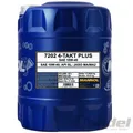 Produktbild: 20 LITER MANNOL 4-TAKT PLUS MOTORRADÖL 10W-40 API SL JASO MA/MA2