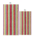 Produktbild: Cawö Handtuchset Life Style Streifen 7008 Farbe 25: 3x Handtuch 3x Gästetuch