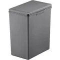 Produktbild: PROREGAL Moderner Quadratischer Abfalleimer Mit Touch Bar Deckel 20 Liter HxBxT 40 x 20,6 x 32,5 cm Grau