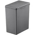Produktbild: Proregal Mülleimer, Grau, Metall, Rechteckig, 20.6x40x32.5 cm, Küchen, Küchenausstattung, Mülleimer