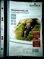 Produktbild: 25  Durable* Prospekthüllen_Glasklar_Dokumentenecht_DIN A5_Oben offen