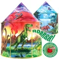 Produktbild: Dinosaurier Spielzelt mit tollen Dinogeräuschen - Pop-Up - Kinderzelt für Dri...