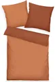 Produktbild: TOM TAILOR HOME Bettwäsche TWO-TONE SOLID COLORS in Gr. 135x200cm, 155x220cm oder 200x220cm, Satin, 2 teilig, new bedroom, Doppelnaht am Kissen