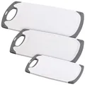 Produktbild: Rosenstein & Söhne 3er-Set Schneidebretter, 25x15 / 31,5x20 / 40x24 cm, antibakteriell (Schneidebrett)