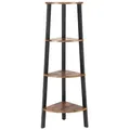 Produktbild: Boxxx Regal, Braun, Schwarz, Holzwerkstoff, Vintage, 4 Fächer, 33.9x124.5x33.9 cm, in verschiedenen Größen erhältlich, Wohnzimmer, Regale, Bücherregale