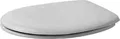 Produktbild: Duravit Duraplus - WC-Sitz, weiß, Scharniere - Kunststoff 0066300000