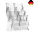 Produktbild: taymar 4C230 Tisch-Prospektständer, Prospektaufsteller im DIN A4 Format (4