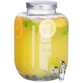 Produktbild: Relaxdays Getränkespender, Transparent, Glas, Metall, Kunststoff, Essen & Trinken, Barausstattung