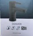 Produktbild: SCHÜTTE 44106 DENVER Waschtischarmatur, Mischbatterie mit Pop-Up Ventil, Einhebe