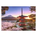 Produktbild: Ravensburger Jigsaw Puzzle Kirschblüte in der Nähe von Fuji Berg,