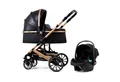 Produktbild: Pixini Kombi-Kinderwagen Pixini Kalani Kinderwagen 3in1 Set, Sicherheitsbügel