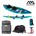 Produktbild: Aqua Marina STEAM 412 Kayak Set 2 Personen aufblasbar Kanu Boot Wildwasser Kajak