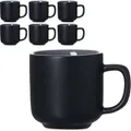 Produktbild: RitzenhoffundBreker Espressotassen Jasper schwarz, Keramik, 6 Stück