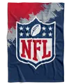 Produktbild: NFL Shield Logo American Football Kuscheldecke Fleece Decke 