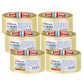 Produktbild: tesa tesapack Ultra Strong im 6er Pack - PVC-Klebebänder für festes Verpacken und sicheres Bündeln - Transparent - 6 Rollen je 66 m