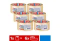 Produktbild: tesa Klebeband tesapack ULTRA STRONG extra starkes Paketklebeband (Packung, 6-St., 6 x tesapack Ultra Strong Packband) Paketklebeband - einfaches Verpacken & Verschließen - transparent