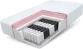 Produktbild: Matratze 90x200 cm MEMORY DUO Höhe 27 cm 7 Zonen Visco Memory Taschenfederkern H2 und H3 Premium Bezug