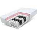 Produktbild: Matratze 90x200 Taschenfederkern 7 Zonen Visco MEMORY DUO 27 cm Komfort H2 H3
