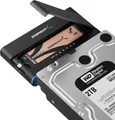 Produktbild: SABRENT SSD HDD Gehäuse 2,5 3,5 SATA M2 NVMe Adapter USB C 10Gbps Klonen