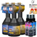 Produktbild: 3x Dr. Wack High End Speed Detailer 500 ml und 3x High End Spray Wax 100 ml