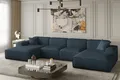 Produktbild: Wohnlandschaft U-Form CELES in Stoff Scala Ozeanblau